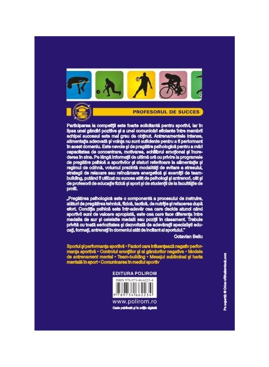 Copertă produs Psihologia sportului - gallery big 2