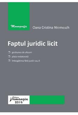 Copertă produs Faptul juridic licit
