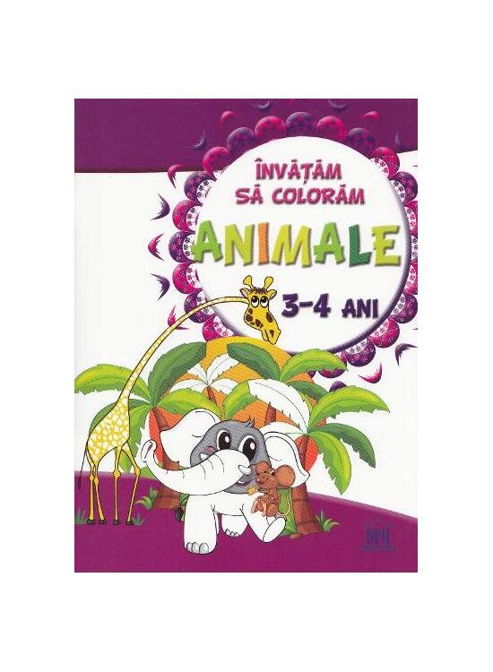 Copertă produs &Icirc;nvătăm să colorăm: Animale - gallery big 1