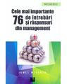 Copertă produs Cele mai importante 76 de &icirc;ntrebări şi răspunsuri din management - thumb 1