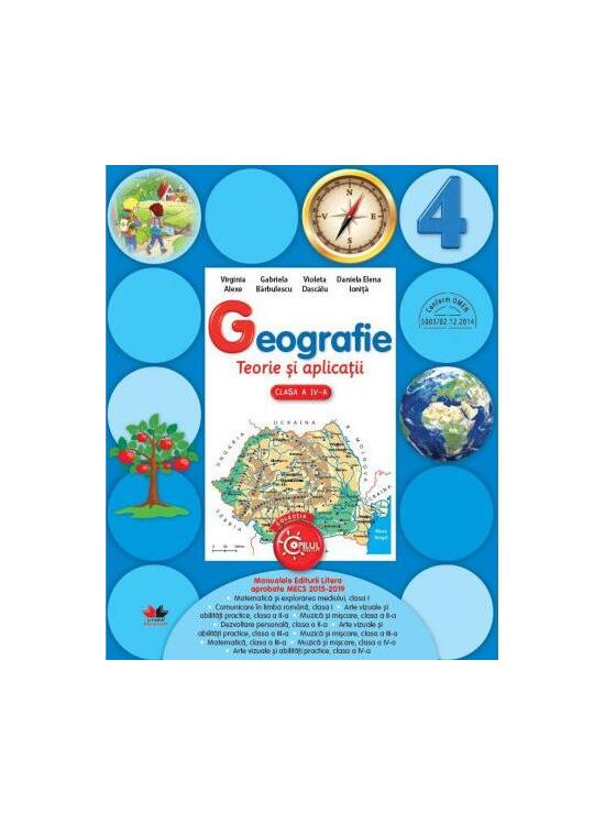 Copertă produs Geografie. Teorie și aplicații pentru clasa a IV-a - gallery big 1