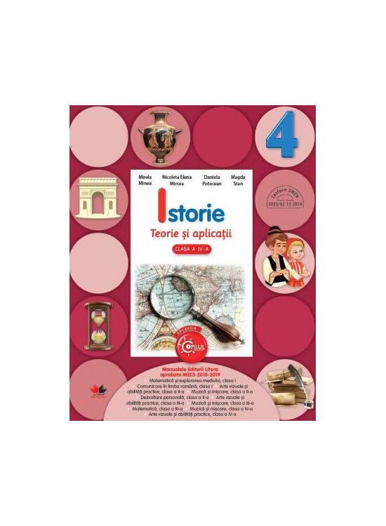 Copertă produs Istorie. Teorie și aplicații pentru clasa a IV-a - gallery big 1