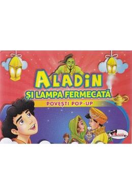Copertă produs Aladin și lampa fermecată Povești Pop-up