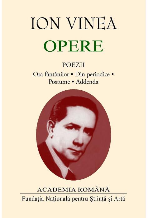 Copertă produs Ion Vinea. Opere. Poezii