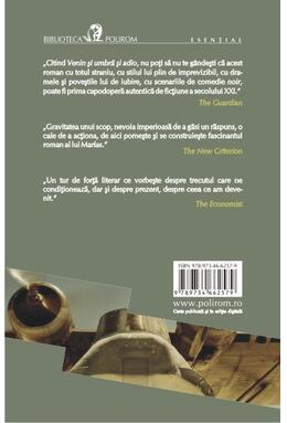 Copertă produs Chipul tău mâine. Venin și umbră și adio