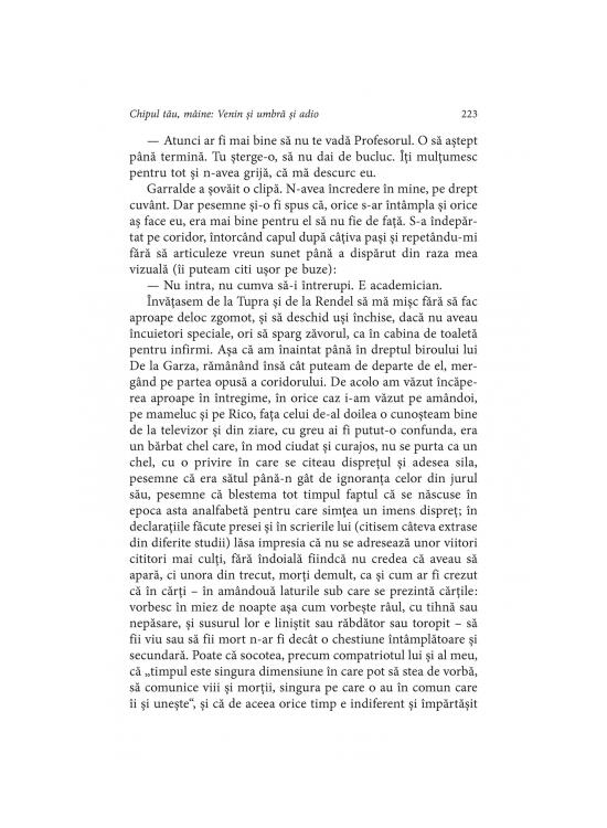 Copertă produs Chipul tău mâine. Venin și umbră și adio - gallery big 11