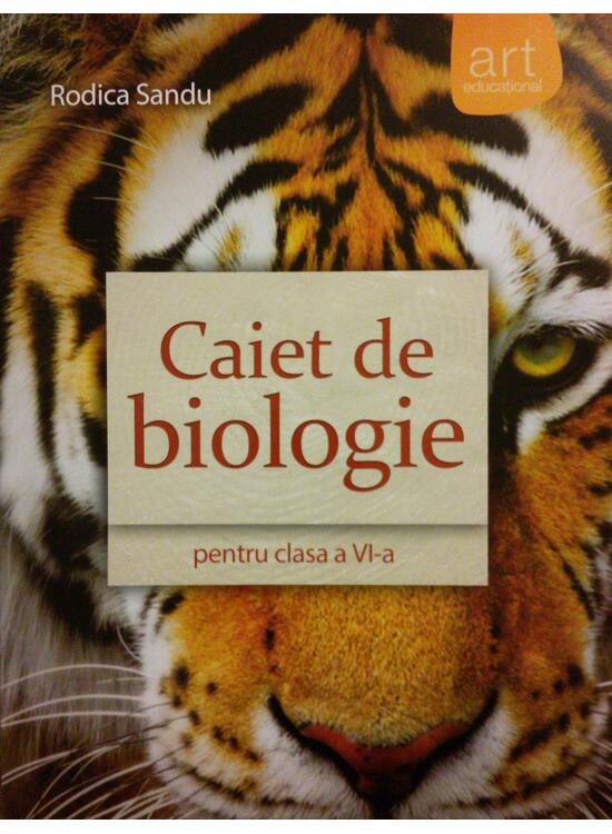 Copertă produs Caiet de Biologie pentru clasa a VI-a - gallery big 1