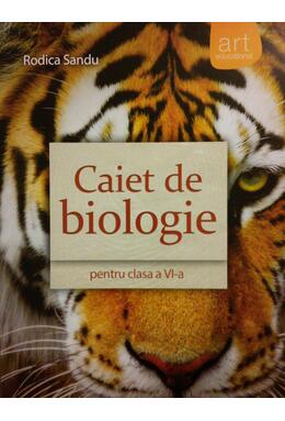 Copertă produs Caiet de Biologie pentru clasa a VI-a