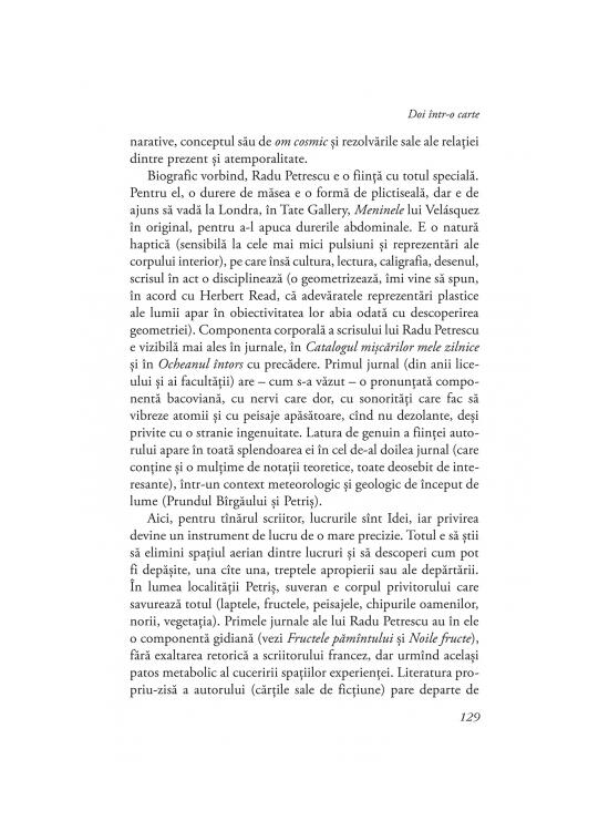 Copertă produs Doi &icirc;ntr-o carte (fără a-l mai socoti pe autorul ei). Fragmente cu Radu Petrescu și Mircea Nedelciu - gallery big 10