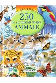 Copertă produs 250 de curiozități despre animale