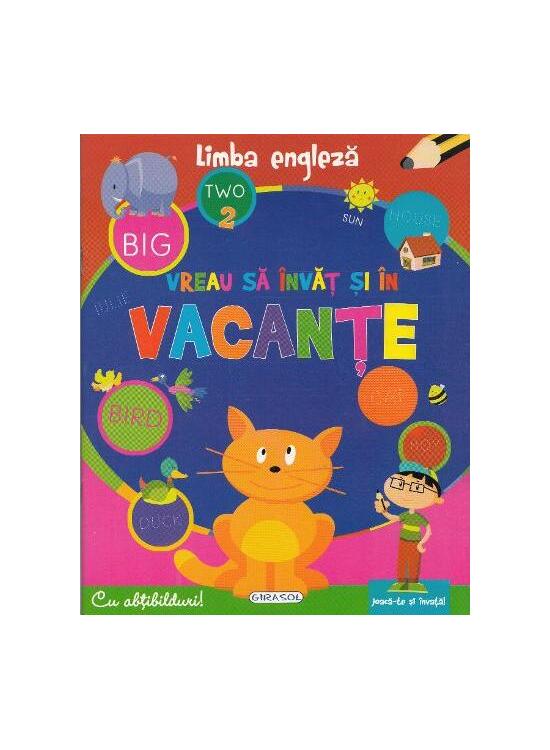 Copertă produs Limba engleză-Vreau să &icirc;nvăt și &icirc;n vacanțe - gallery big 1