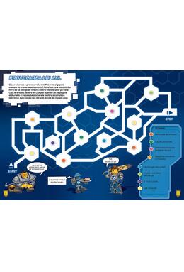 Copertă produs Lego Nexo Knights. Pe locuri, fiți gata, lipiți!