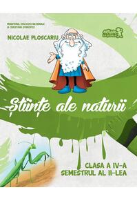 Copertă produs Științe ale naturii. Manual Clasa a IV-a. Semestrul al II-lea (+CD)