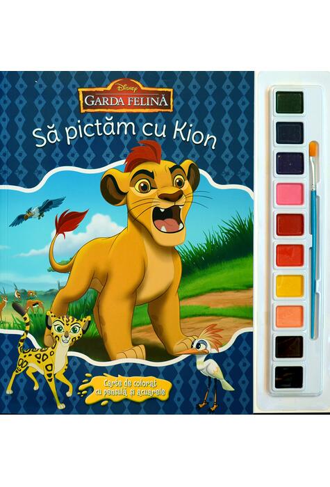 Copertă produs Să pictăm cu Kion