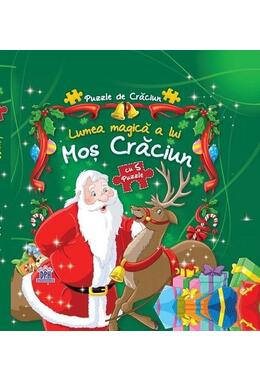Copertă produs Lumea magică a lui Moș Crăciun. Puzzle de Crăciun