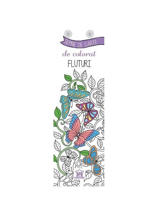 Copertă produs Semne de carte de colorat. Fluturi - gallery big 1