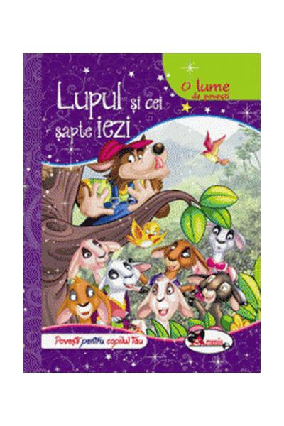 O lume de povești. Lupul și cei șapte iezi