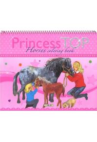 Copertă produs Princess Top. Horses coloring book 1