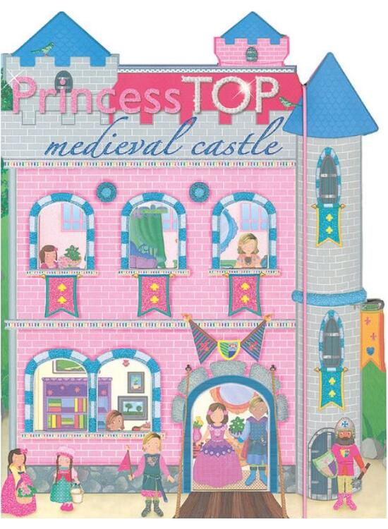 Copertă produs Princess Top. Medieval Castle (bleu) - gallery big 1