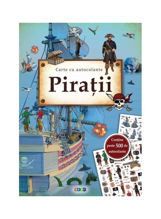 Copertă produs Pirații. Carte cu autocolante - gallery big 1