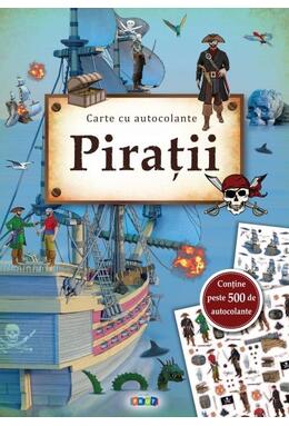 Copertă produs Pirații. Carte cu autocolante