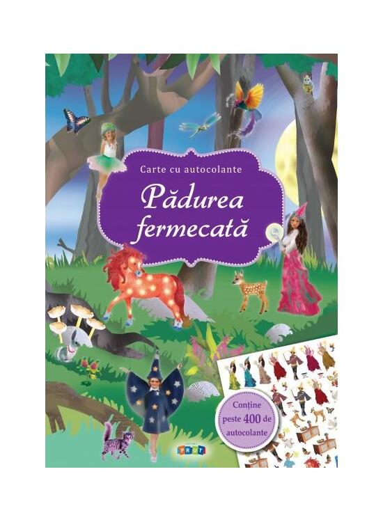 Copertă produs Pădurea fermecată. Carte cu autocolante - gallery big 1