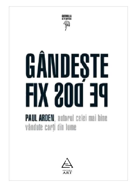 Copertă produs G&acirc;ndeşte fix pe dos! - gallery big 1