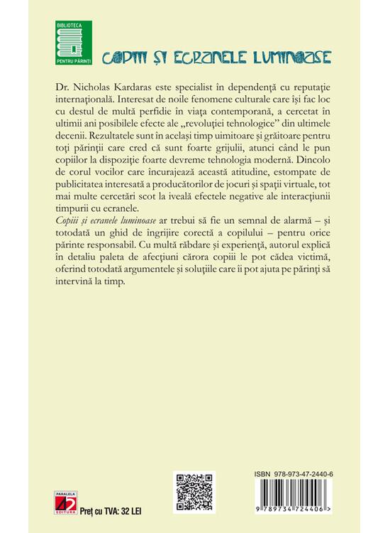 Copertă produs Copiii și ecranele luminoase - gallery big 2