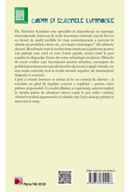 Copertă produs Copiii și ecranele luminoase