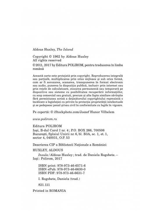 Copertă produs Insula - gallery big 3