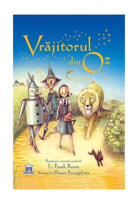 Copertă produs Vrăjitorul din Oz (repovestire)