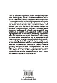 Copertă produs Caiet de cenzor