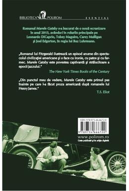 Copertă produs Marele Gatsby
