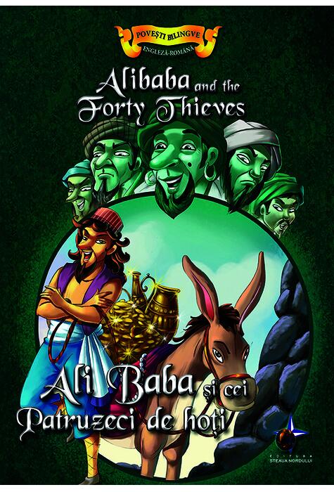 Copertă produs Povești bilingve. Ali Baba și cei 40 de hoți / Alibaba and the Forty Thieves