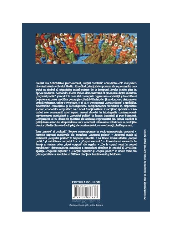 Copertă produs &bdquo;Corpul politic&rdquo; &icirc;n cultura europeană. Din Evul Mediu p&icirc;nă &icirc;n epoca modernă - gallery big 2