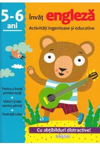 Copertă produs Activități ingenioase și educative. &Icirc;nvăț engleză 5-6 ani