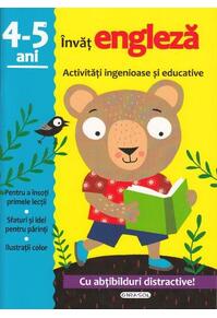 Copertă produs Activități ingenioase și educative. &Icirc;nvăț engleză 4-5 ani