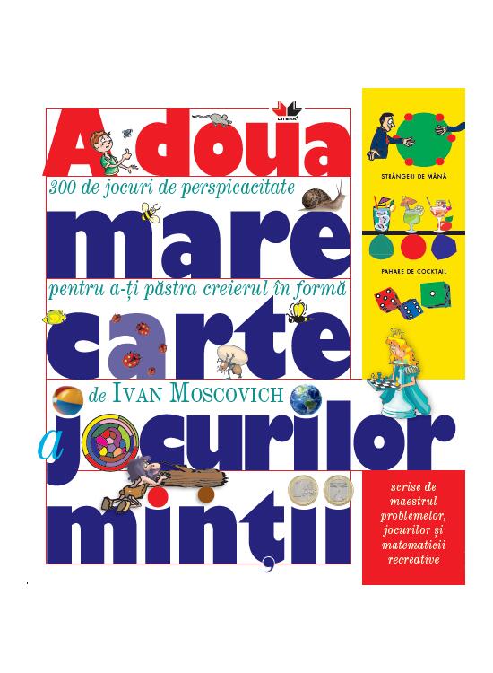 Copertă produs A doua mare carte a jocurilor minții - gallery big 1