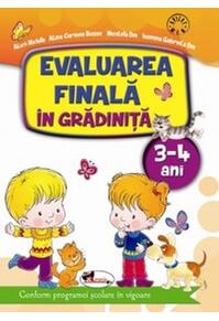 Copertă produs Evaluarea finală &icirc;n grădiniță 3-4 ani