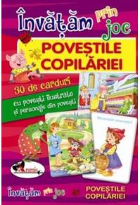 Copertă produs &Icirc;nvățăm prin joc Poveștile copilăriei. Cărți de joc educative (+6 ani)
