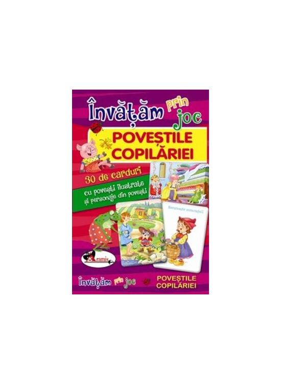 Copertă produs &Icirc;nvățăm prin joc Poveștile copilăriei. Cărți de joc educative (+6 ani) - gallery big 1