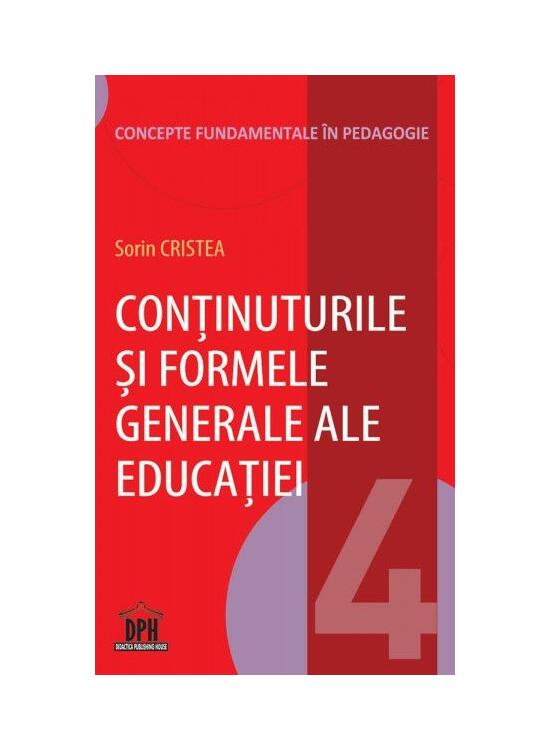 Copertă produs Conținuturile și formele generale ale educației (Vol.4) - gallery big 1