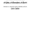 Copertă produs Antologie. Umor şi satiră în literatura arabă clasică. al-Ğāḥiẓ, al-Hamaḏānī, al-Ḥarīrī. Antologie - gallery small 