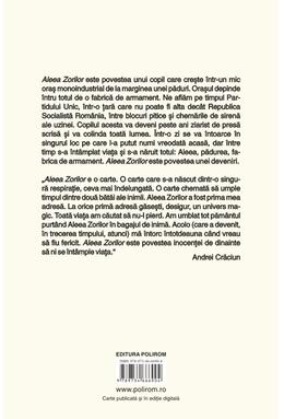 Copertă produs Aleea Zorilor