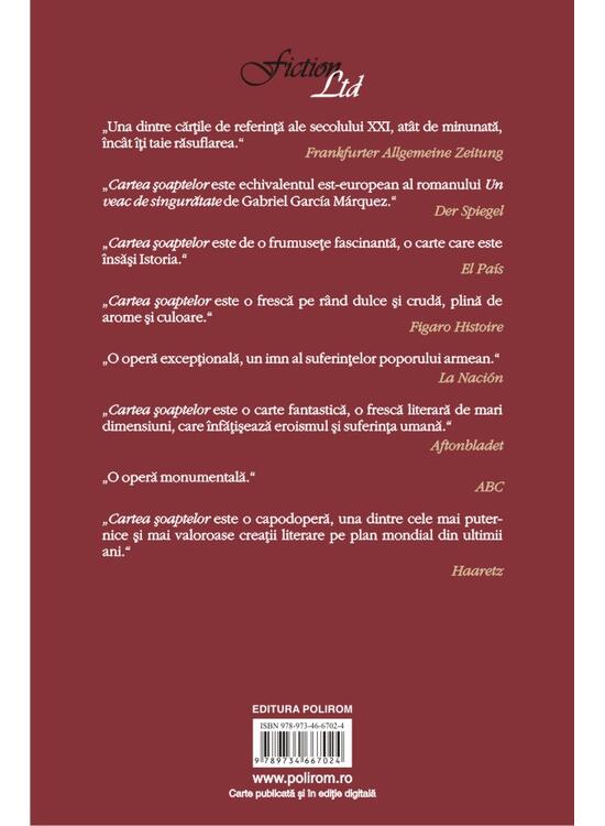 Copertă produs Cartea şoaptelor - gallery big 2