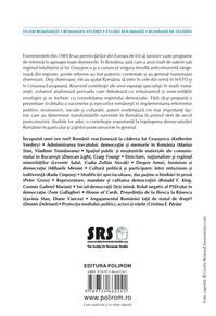 Copertă produs România postcomunistă. Trecut, prezent şi viitor