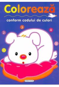 Copertă produs Activități. Colorează conform codului de culori