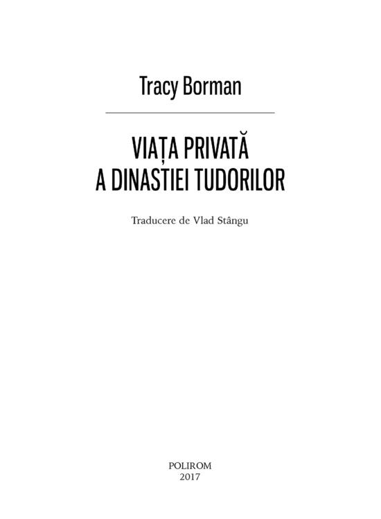 Copertă produs Viaţa privată a dinastiei Tudorilor - gallery big 4