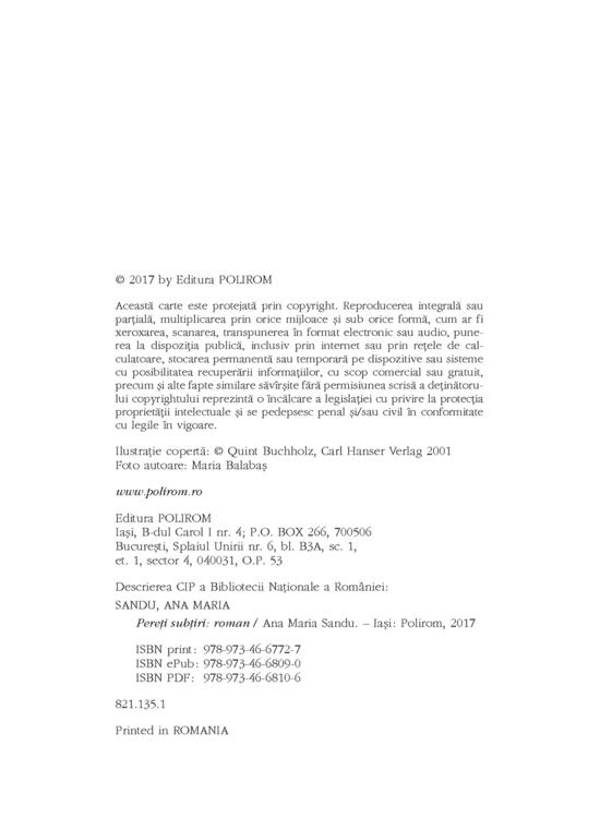 Copertă produs Pereţi subţiri - gallery big 3