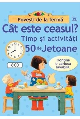 Copertă produs C&acirc;t este ceasul? Timp și activități. 50 de jetoane
